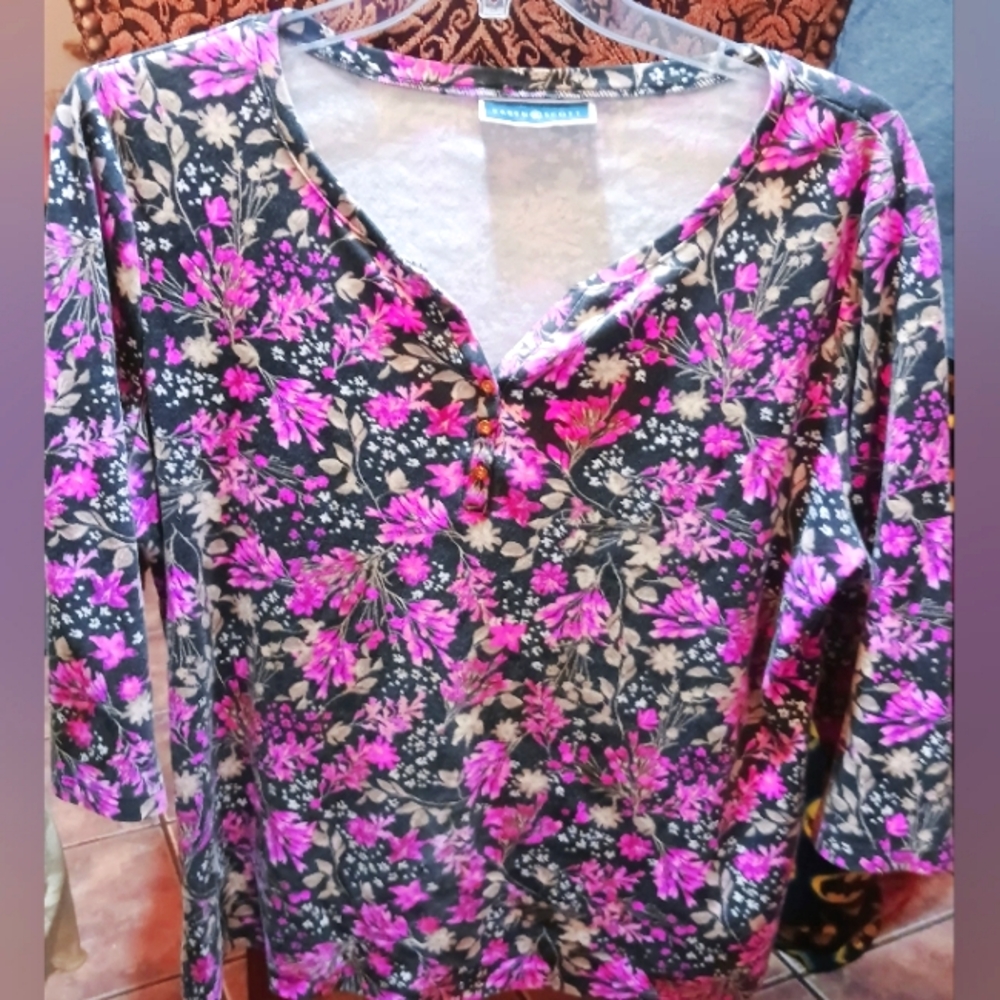 Karen Scott Woman's XL Blouse